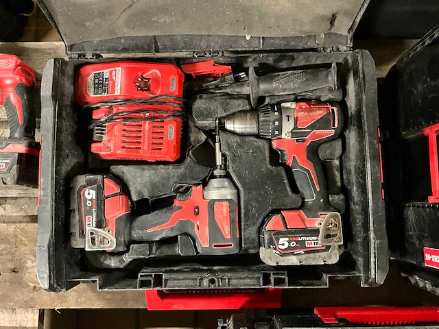 Milwaukee m18 7-delige accu gereedschapsset - afbeelding 4 van  7