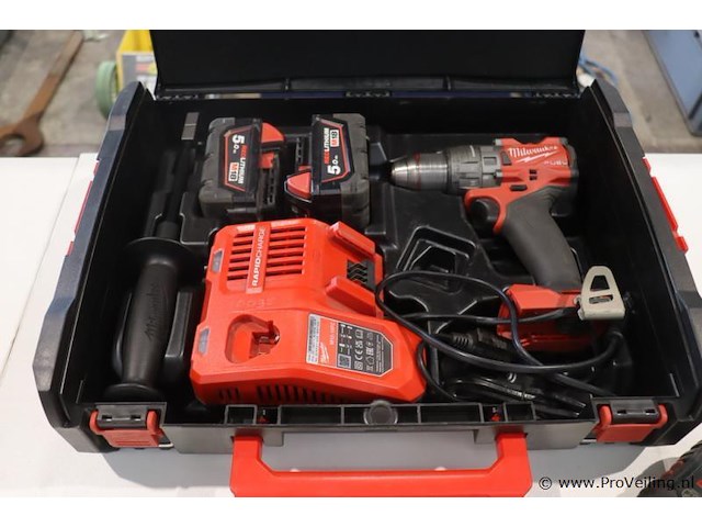 Milwaukee m18 boorschroefmachine fdd3-0x - afbeelding 5 van  12