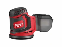 Milwaukee m18 bos125-0 18v li-ion accu excentrische schuurmachine body - 125mm - afbeelding 4 van  5