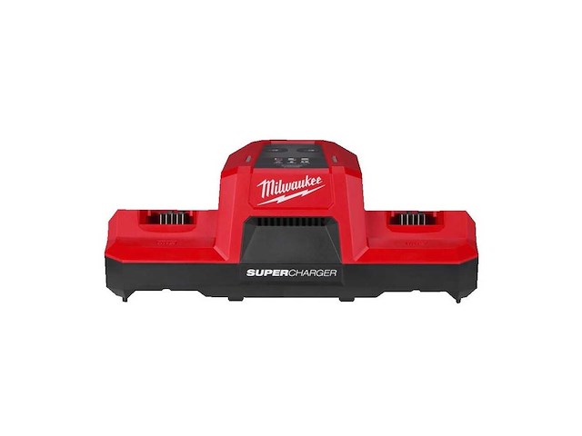 Milwaukee m18 dbsc 18v li-ion accu mobiele superlader-duo - afbeelding 1 van  2