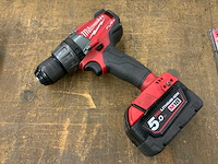 Milwaukee m18 fdd accu schroefboormachine 18v (2x) - afbeelding 2 van  8