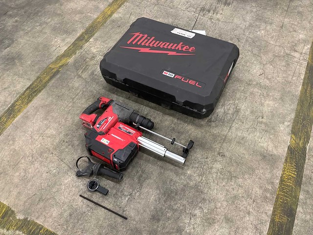 Milwaukee m18 fpddexl boorhamer met stofafzuigsysteem - afbeelding 4 van  5