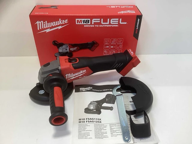 Milwaukee m18 fsag125x-0 haakse slijper 125mm 18v - afbeelding 1 van  7