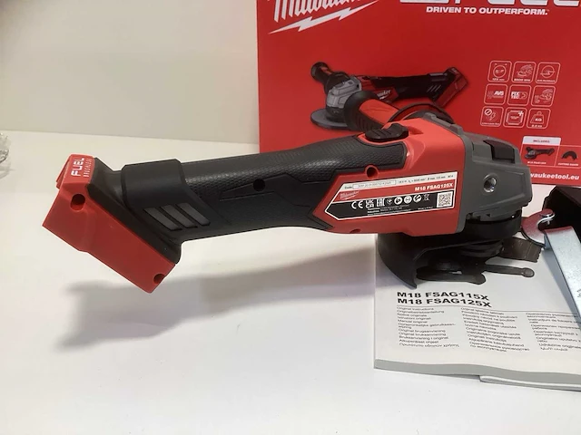 Milwaukee m18 fsag125x-0 haakse slijper 125mm 18v - afbeelding 3 van  5