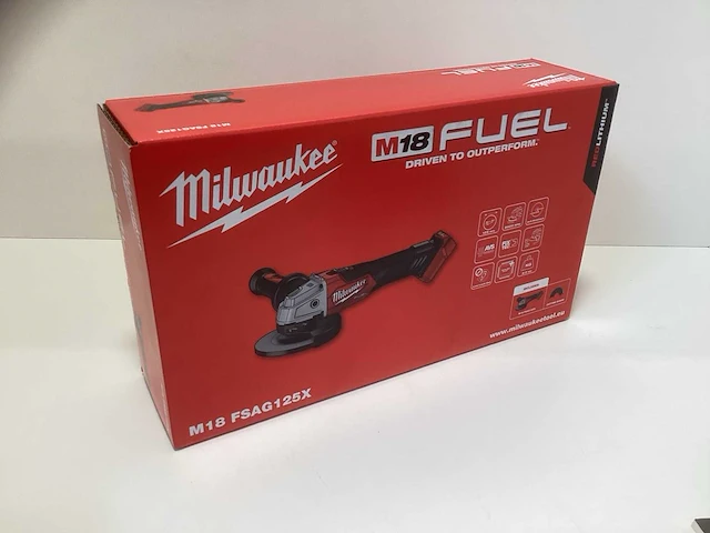 Milwaukee m18 fsag125x-0 haakse slijper 125mm 18v - afbeelding 5 van  5