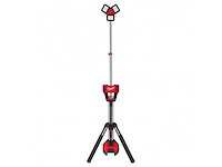 Milwaukee m18 high output staande lamp/lader bouwlamp (2x) - afbeelding 1 van  4
