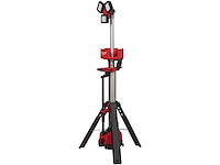 Milwaukee m18 high output staande lamp/lader bouwlamp (2x) - afbeelding 4 van  4