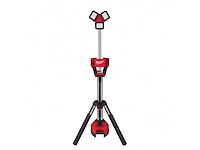 Milwaukee m18 high output staande lamp/lader bouwlamp (2x) - afbeelding 2 van  4