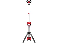 Milwaukee m18 high output staande lamp/lader bouwlamp (2x) - afbeelding 3 van  4