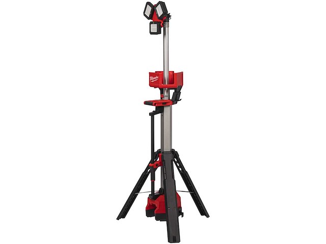 Milwaukee m18 high output staande lamp/lader bouwlamp (2x) - afbeelding 4 van  4