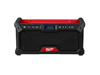 Milwaukee m18 jobsite dab+ radio (2x) - afbeelding 1 van  3