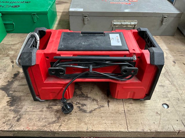 Milwaukee m18 jsr bouwradio - afbeelding 4 van  4