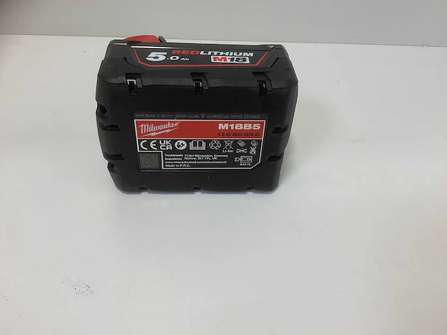 Milwaukee m18b5 18v-5ah accu - afbeelding 4 van  4