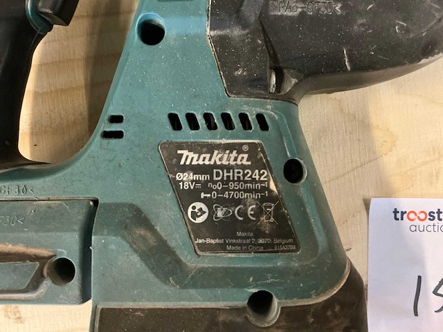 Milwaukee / makita accugereedschap (3x) - afbeelding 3 van  7