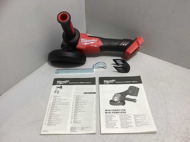 Milwaukee milwaukee m18 fsag125x-0x haakse slijper 125mm haakse slijpmachine - afbeelding 2 van  3