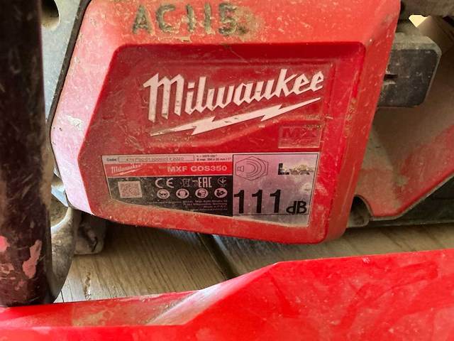 Milwaukee mxs cos350 cirkelzaagmachine - afbeelding 4 van  4
