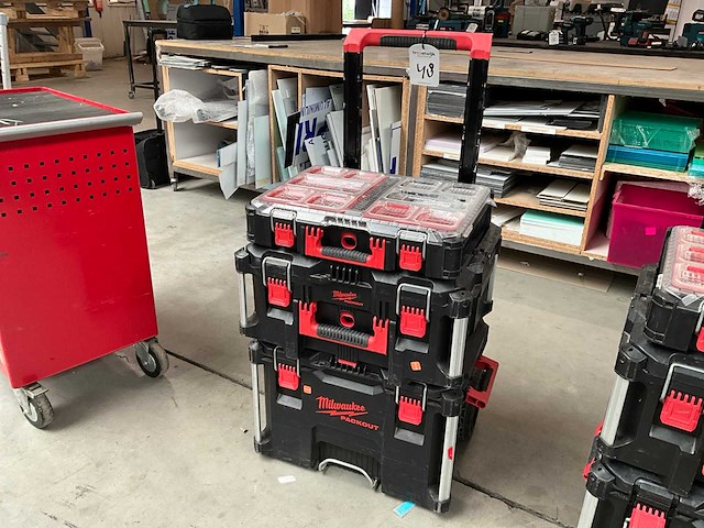 Milwaukee packout trolley - afbeelding 1 van  5