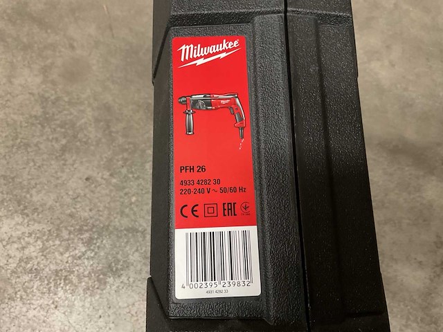 Milwaukee pfh 26 sds+ boorhamer - afbeelding 3 van  3