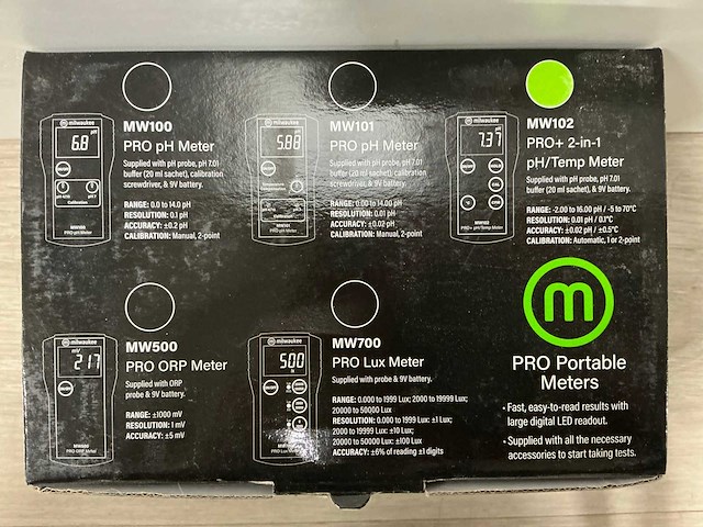 Milwaukee ph-meter (2x) - afbeelding 4 van  6