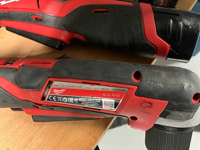 Milwaukee schroefboormachine (3x) - afbeelding 2 van  4