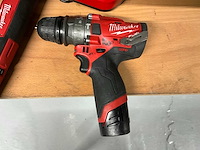 Milwaukee schroefboormachine (3x) - afbeelding 2 van  5