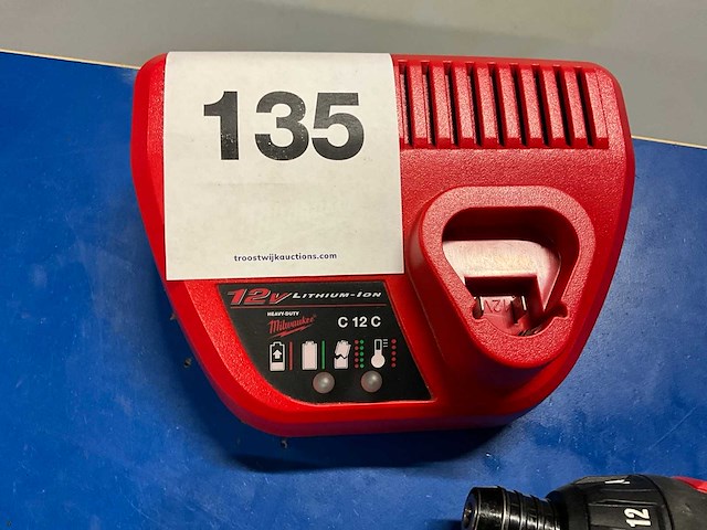 Milwaukee schroefboormachine (4x) - afbeelding 4 van  4