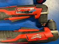 Milwaukee schroefboormachine (4x) - afbeelding 2 van  4