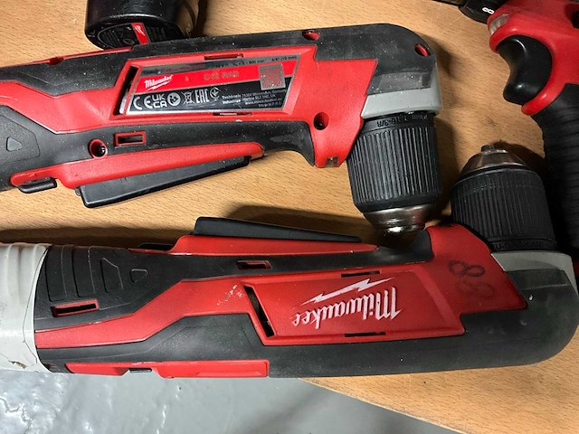 Milwaukee schroefboormachine (4x) - afbeelding 2 van  5