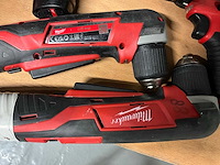 Milwaukee schroefboormachine (4x) - afbeelding 2 van  5