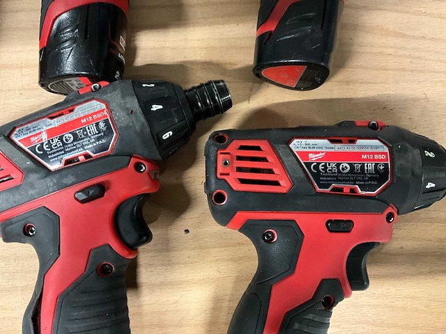 Milwaukee schroefboormachine (8x) - afbeelding 5 van  6