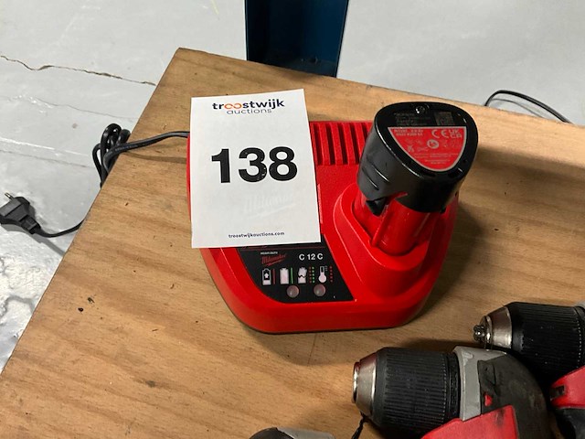 Milwaukee schroefboormachine (8x) - afbeelding 6 van  6