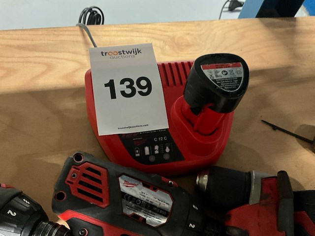 Milwaukee schroefboormachine (8x) - afbeelding 6 van  6