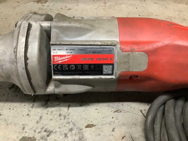 Milwaukee sspe 1500 x reciprozaag - afbeelding 4 van  4