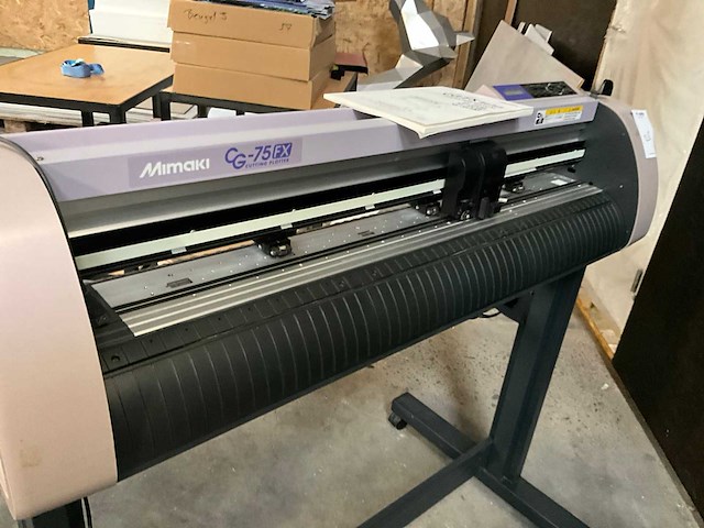 Mimaki cg-75fx snijplotter - afbeelding 7 van  8