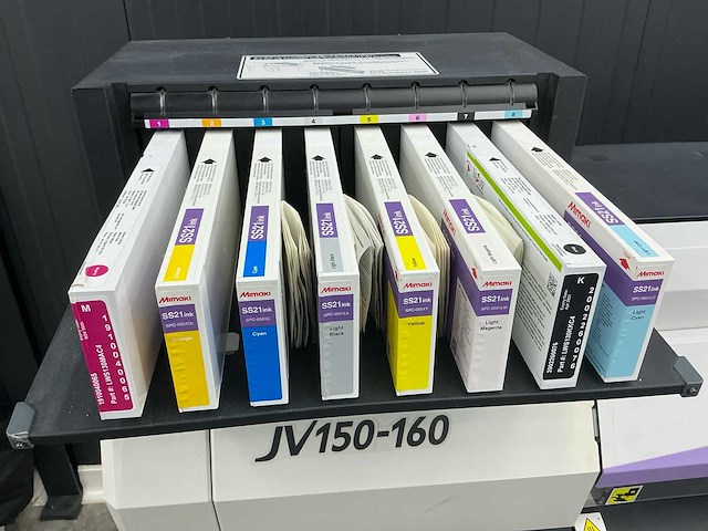 Mimaki jv150-160 grootformaat printer - afbeelding 6 van  7