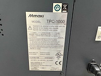 Mimaki tpc-1000 proffesionele printer en snijplotter - afbeelding 4 van  13