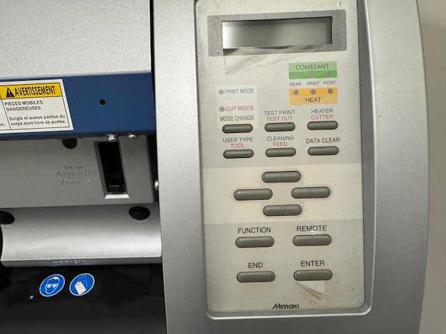 Mimaki tpc-1000 proffesionele printer en snijplotter - afbeelding 8 van  13