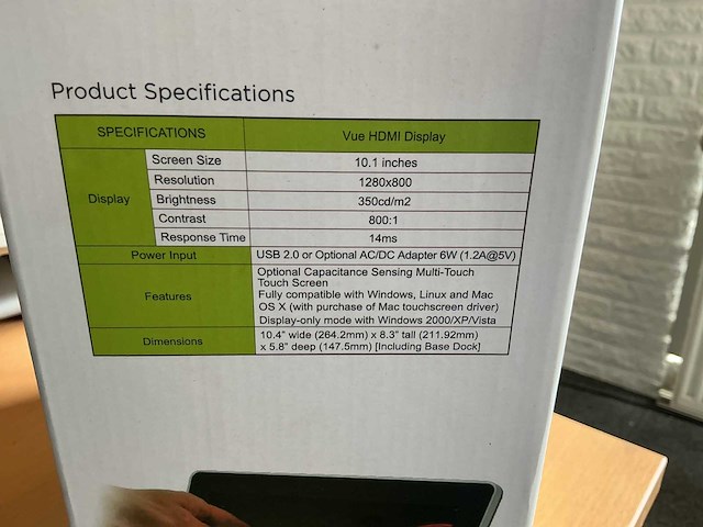 Mimo um-1080c-g monitor - afbeelding 1 van  1