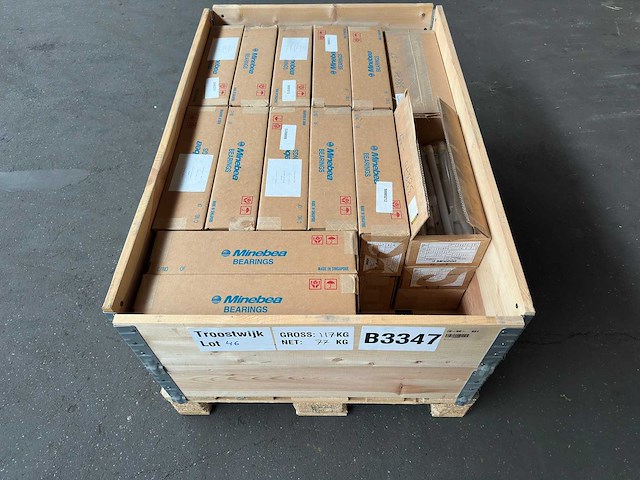 Minebea - l1360mtr - partij lagers 77kg - afbeelding 1 van  5