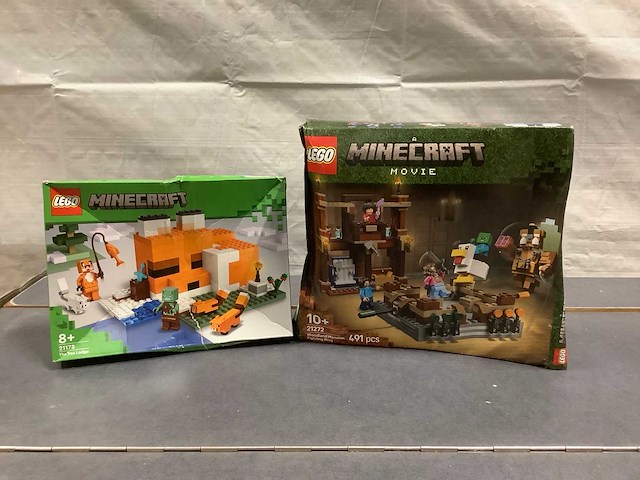 Minecraft lego (2x) - afbeelding 1 van  3