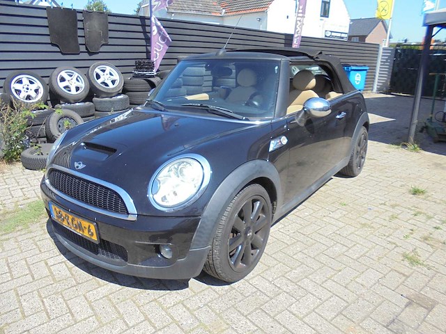 Mini - mini cabrio - 1.6 cooper s chili automaat - 38-kgn-6 - 2009 - afbeelding 1 van  15