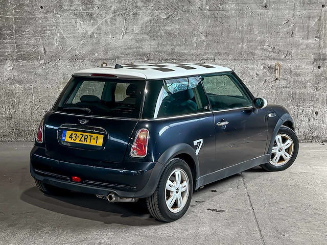 Mini 3-deurs 1.6 one pepper 90pk 2006, 43-zrt-1 - afbeelding 4 van  46