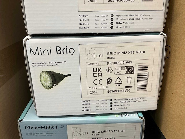 Mini brio kleur partij onderwaterverlichting - afbeelding 3 van  4