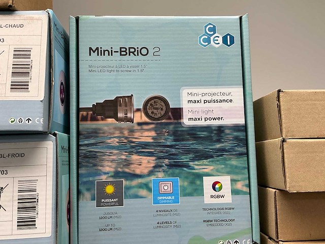 Mini brio partij onderwaterverlichting - afbeelding 2 van  4