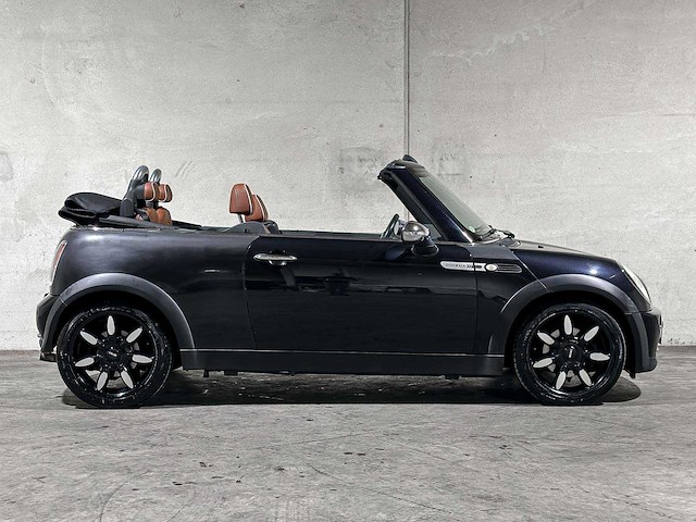 Mini cabrio cooper sidewalk 1.6 116pk 2007, kn-974-n youngtimer - afbeelding 9 van  25