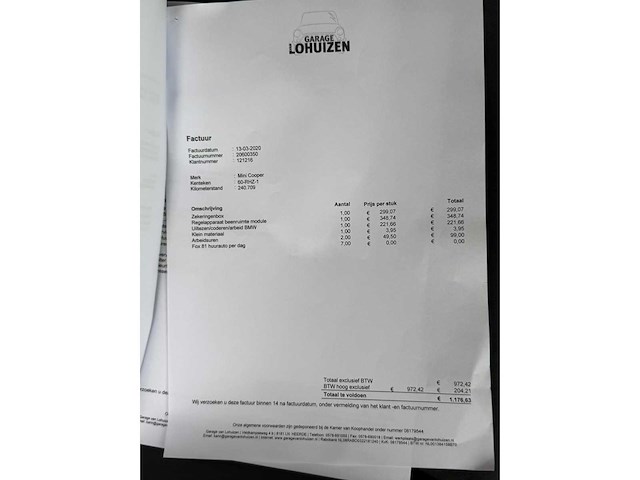 Mini clubman 1.6 cooper s 60-rhz-1 - afbeelding 11 van  22