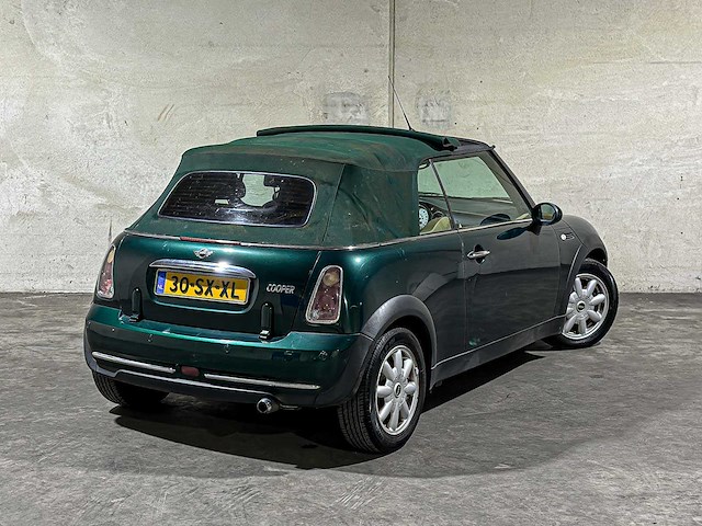 Mini cooper pepper cabrio 1.6 116pk 2006 (origineel-nl), 30-sx-xl - afbeelding 3 van  42