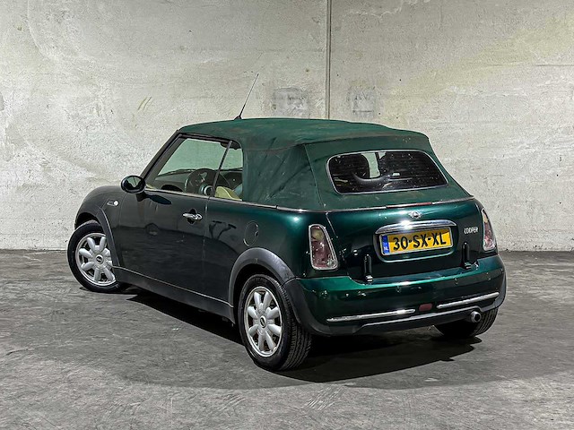 Mini cooper pepper cabrio 1.6 116pk 2006 (origineel-nl), 30-sx-xl - afbeelding 5 van  30