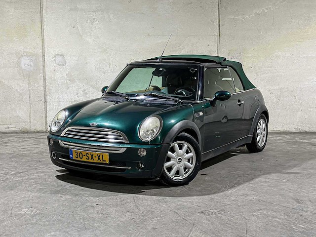 Mini cooper pepper cabrio 1.6 116pk 2006 (origineel-nl), 30-sx-xl - afbeelding 9 van  30