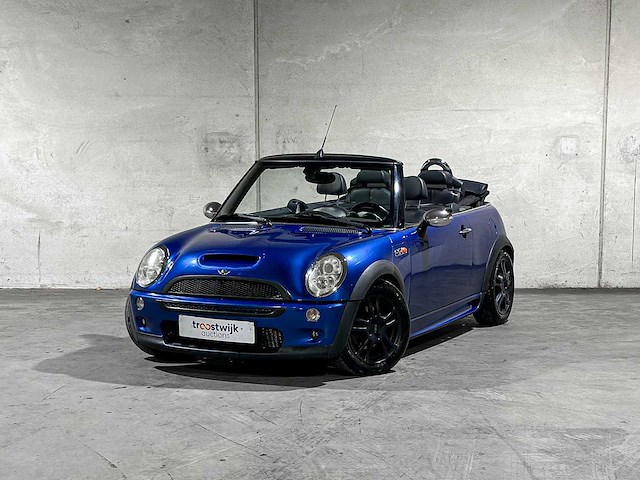 Mini cooper s cabrio 1.6 170pk 2004, 52-zn-rb - afbeelding 12 van  45